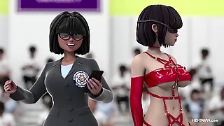 3D-Hentai-Fitnessstudio-Wettbewerb-Sexpositionen