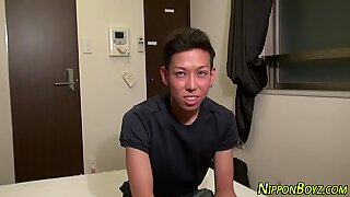 日本人若いゲイおもちゃコック