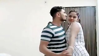 Desi cute couples getting ready for sex before filming each other