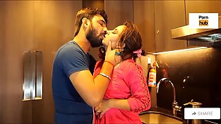 Indian spouses having sex in horny web series